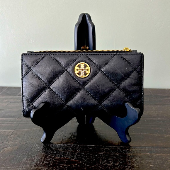 Tory Burch Handbags - Tory Burch Willa Slim Envelope Wallet in Black